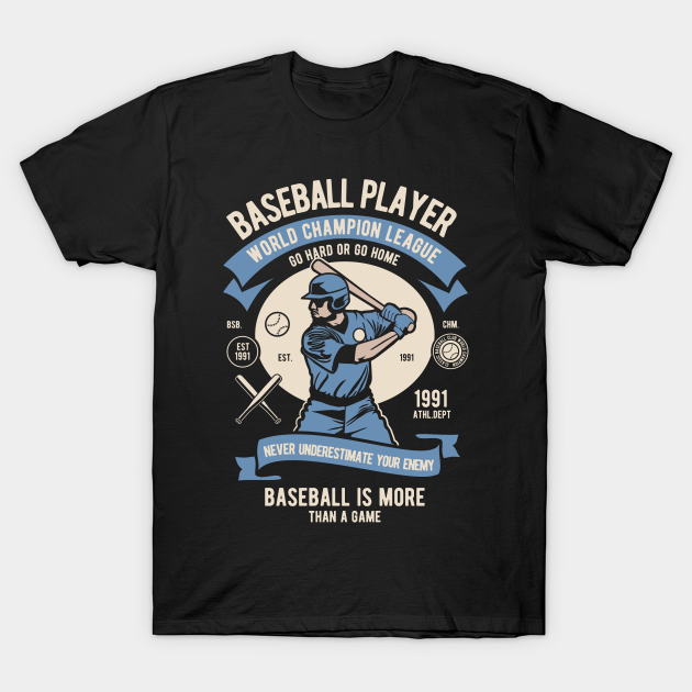 Baseball Player Baseball Player TShirt TeePublic
